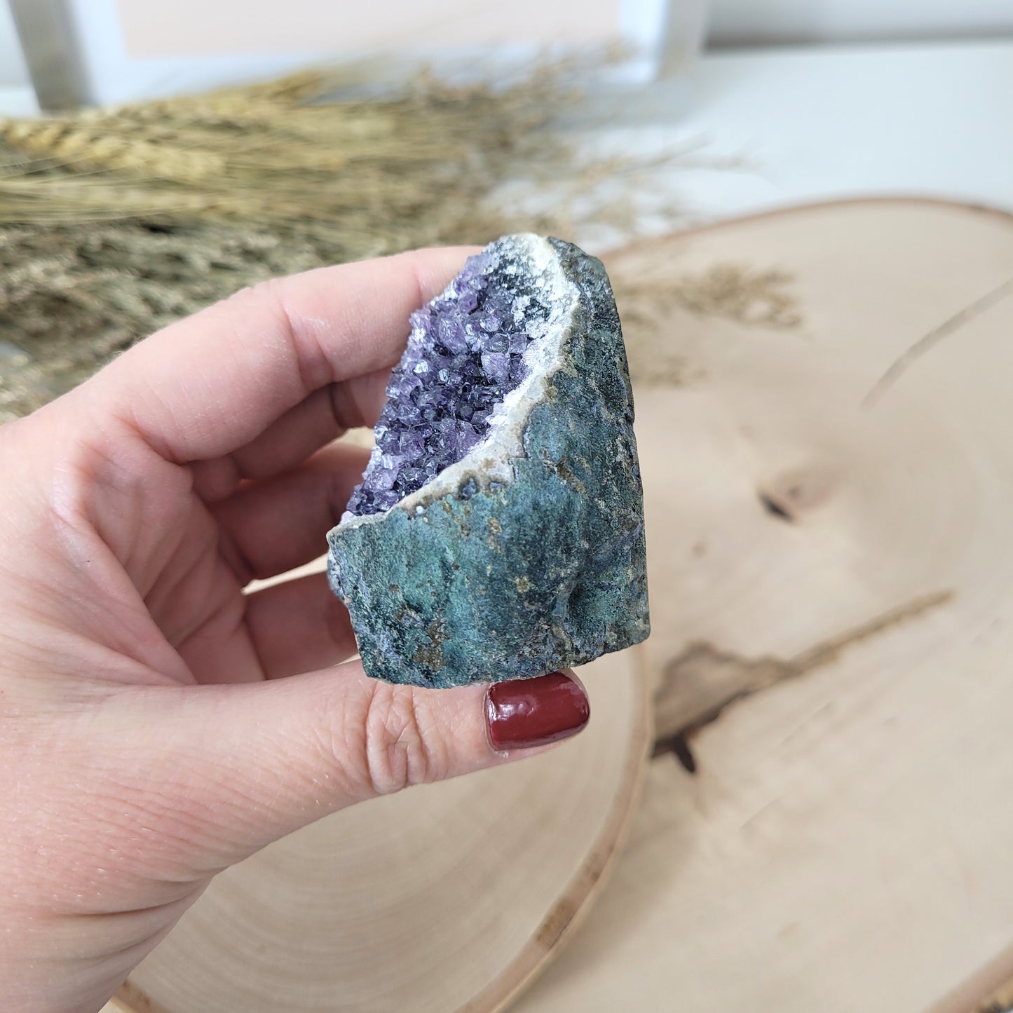 Schwarzer Amethyst 5,2 x 3,4 cm