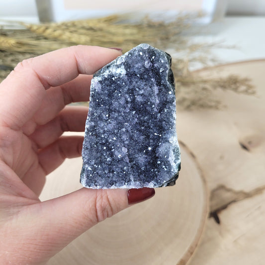 Schwarzer Amethyst 6,1 x 4,3 cm