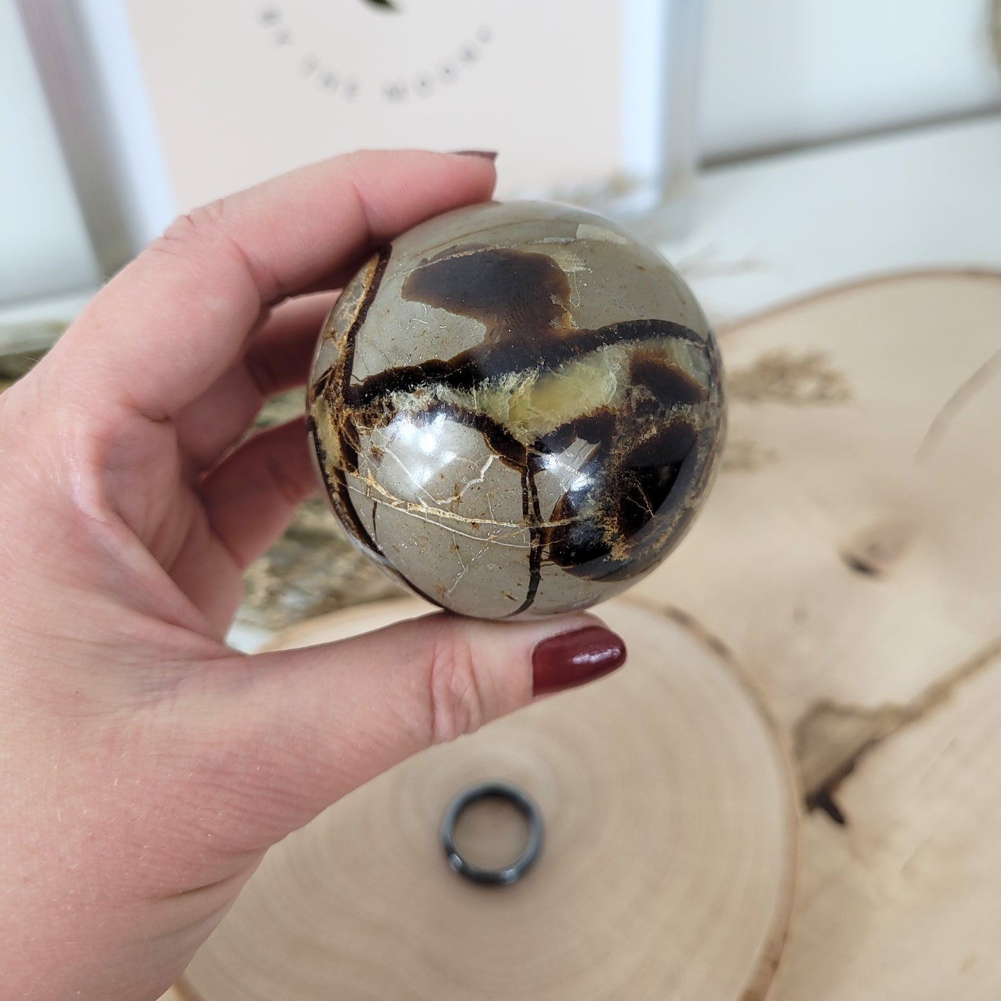 Septarien Kugel 5,9cm Durchmesser