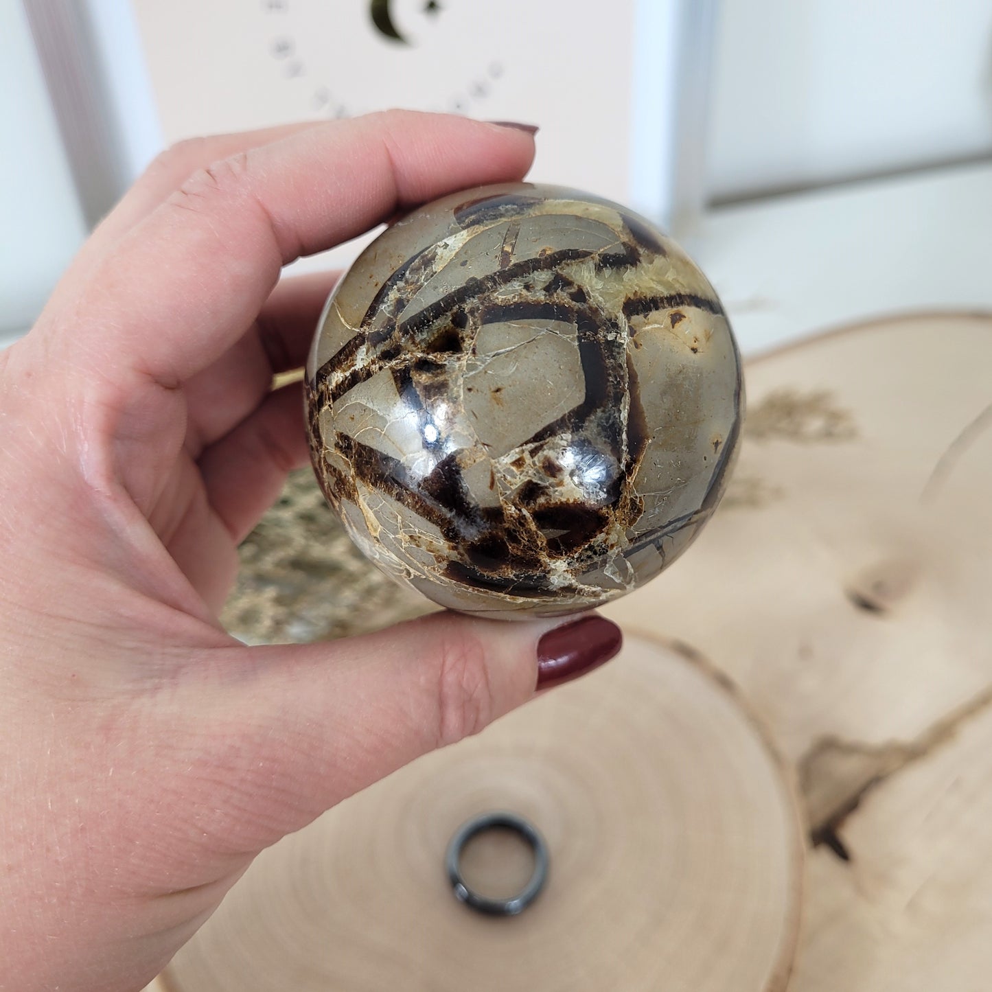 Septarien Kugel 5,9cm Durchmesser