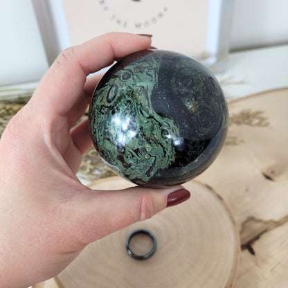 Eldarit Kugel 7,1 cm Durchmesser, 522g