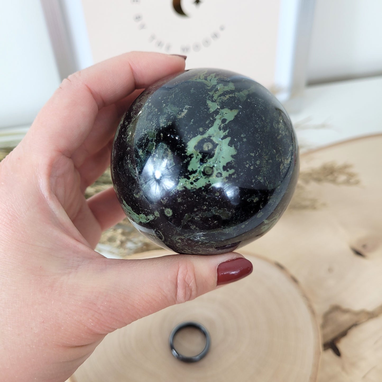 Eldarit Kugel 7,1 cm Durchmesser, 522g