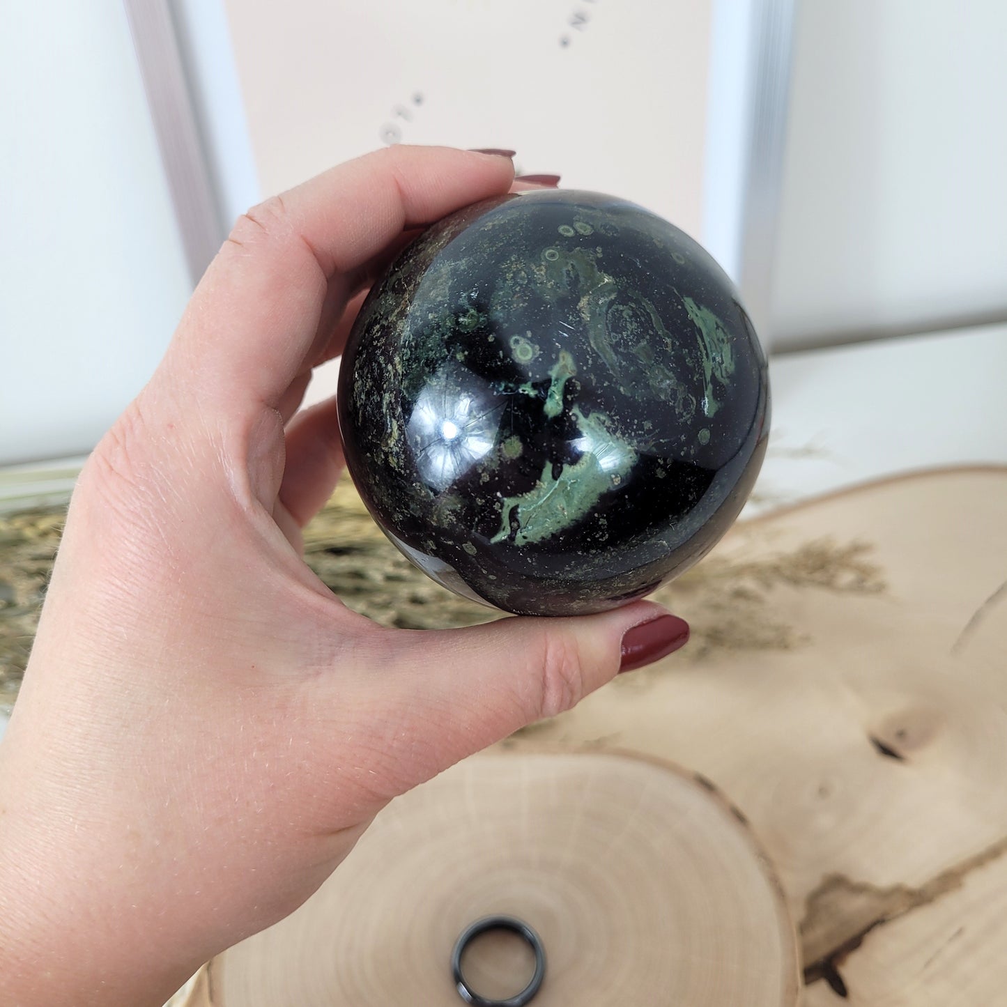 Eldarit Kugel 7,1 cm Durchmesser, 522g