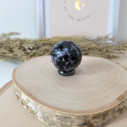 Indigo Gabbro Kugel 3,8cm Durchmesser