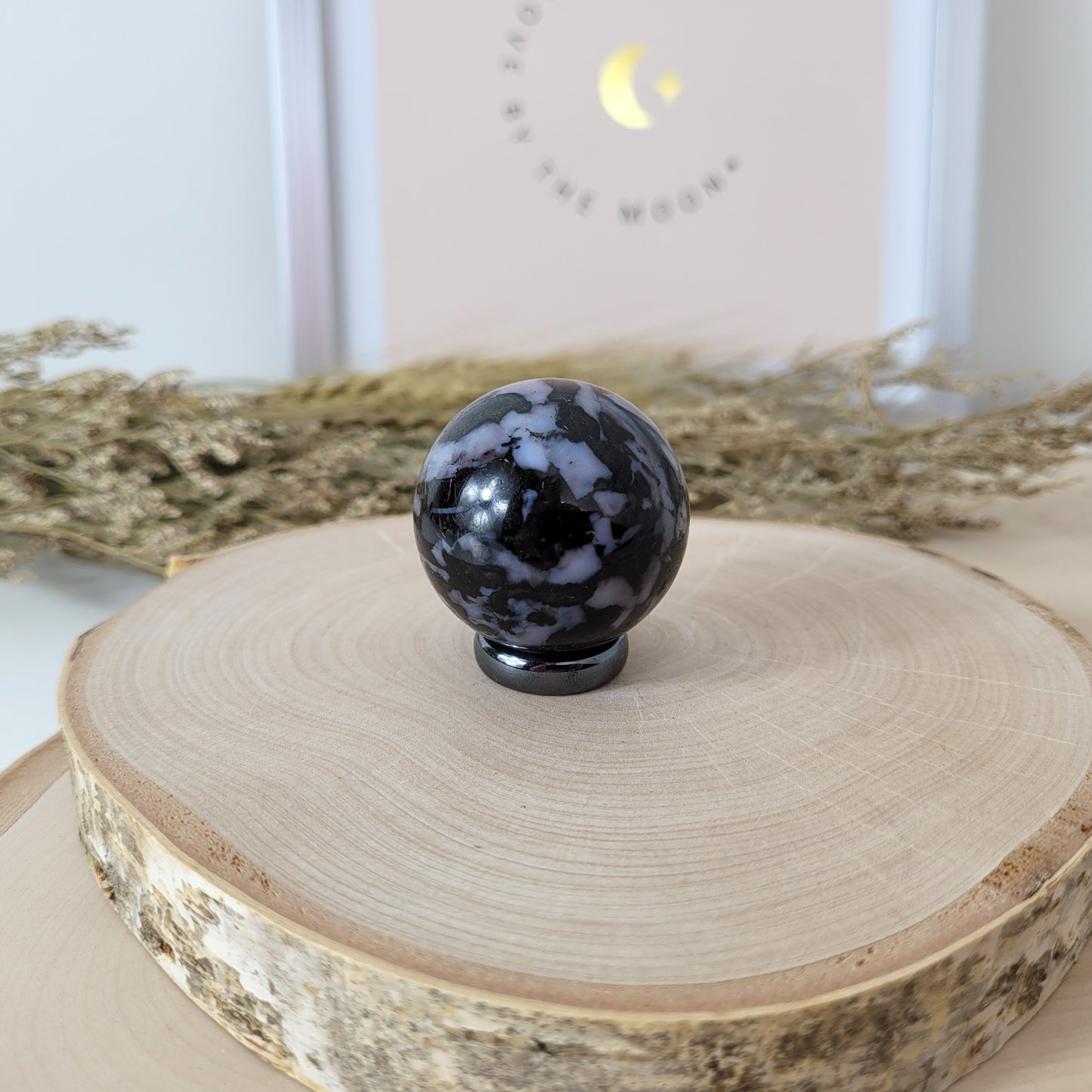 Indigo Gabbro Kugel 3,8cm Durchmesser