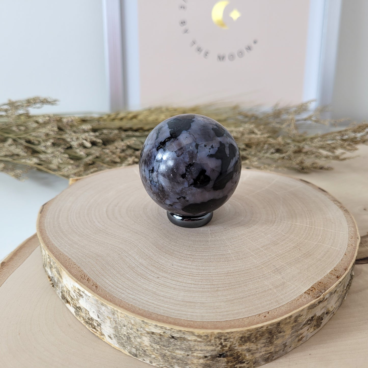 Indigo Gabbro Kugel 4,6cm Durchmesser