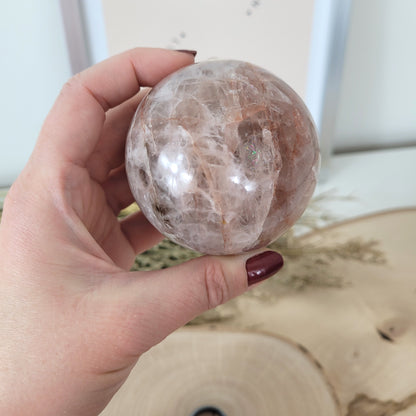 Feuerquarz Red Healer Kugel 6,6cm Durchmesser