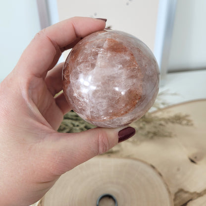Feuerquarz Red Healer Kugel 6,6cm Durchmesser