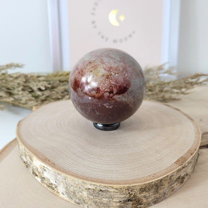 Polychrom Jaspis Kugel 6,1cm Durchmesser