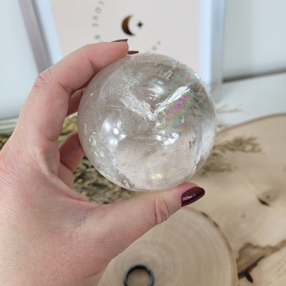 Bergkristall Kugel A-Qualität 7cm Durchmesser