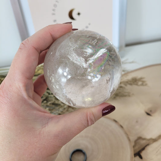 Bergkristall Kugel A-Qualität 7cm Durchmesser