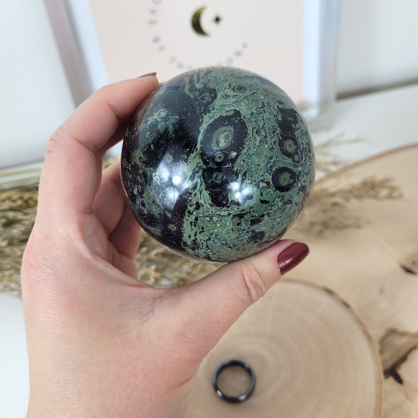 Eldarit Kugel 7,2 cm Durchmesser, 549g