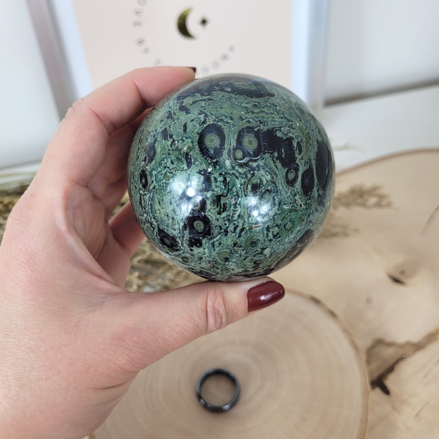 Eldarit Kugel 7,2 cm Durchmesser, 549g