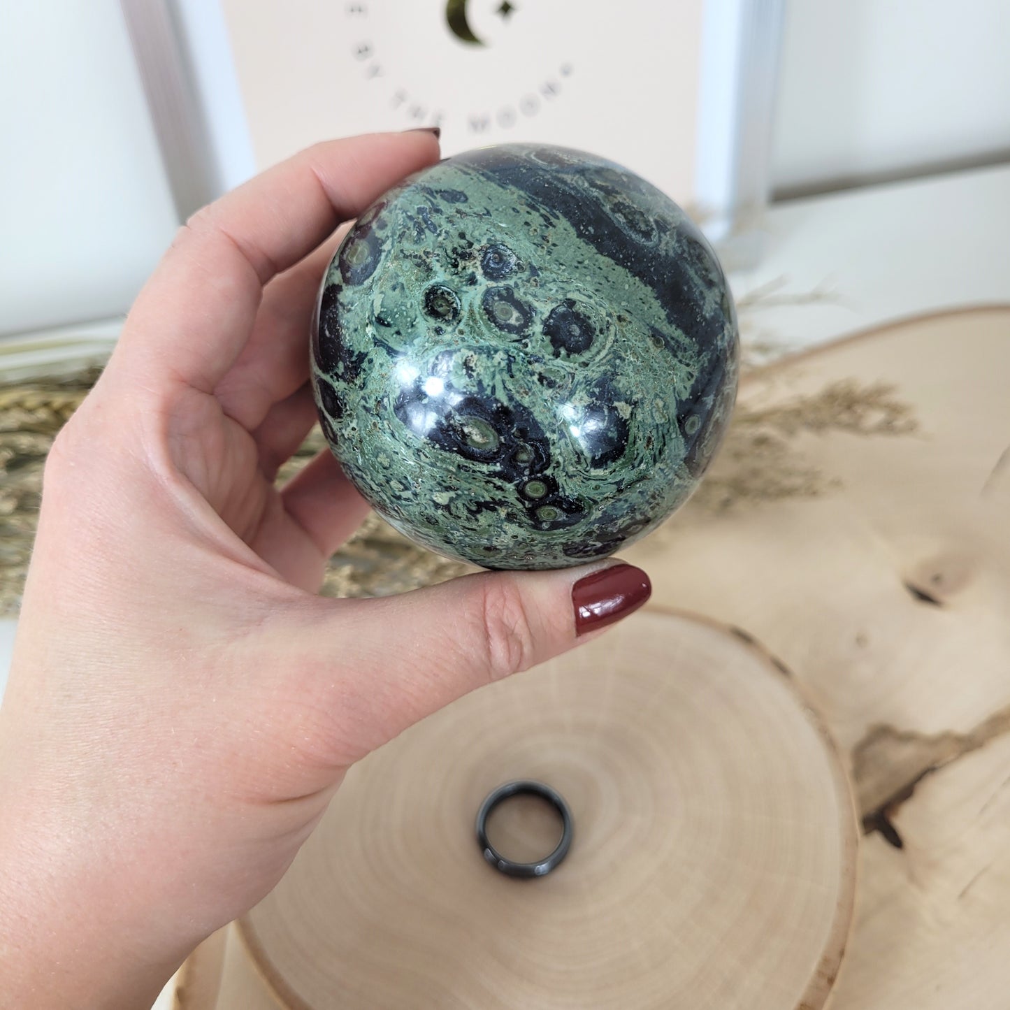 Eldarit Kugel 7,2 cm Durchmesser, 549g