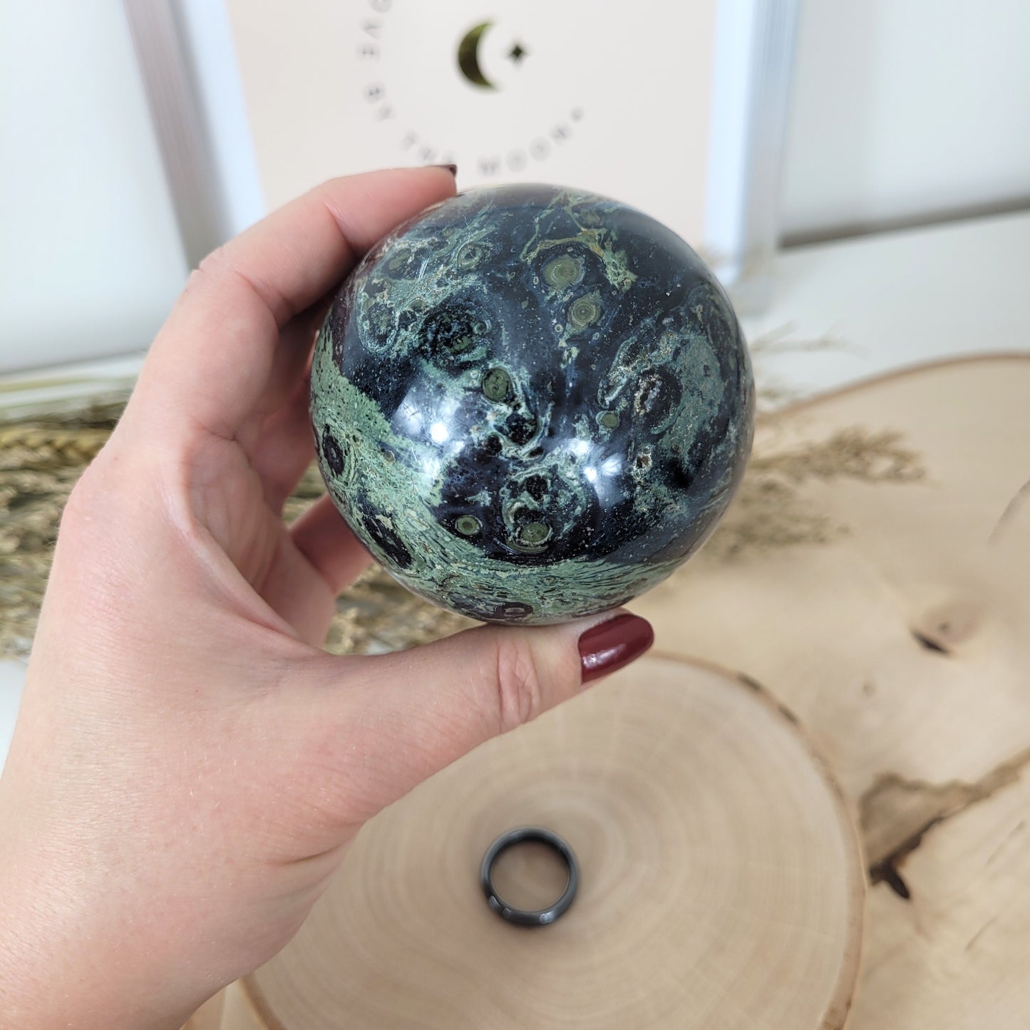 Eldarit Kugel 7,2 cm Durchmesser, 549g