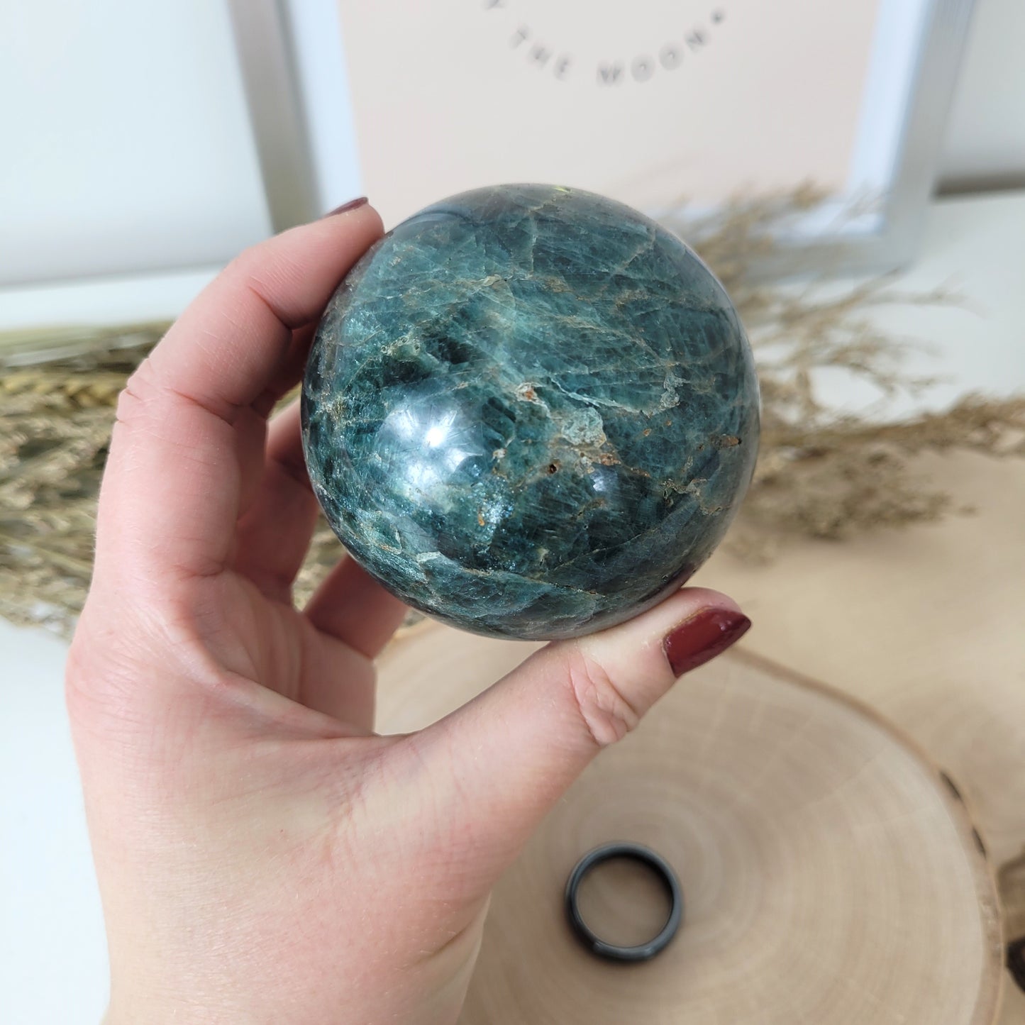 Apatit Kugel 6,7cm Durchmesser