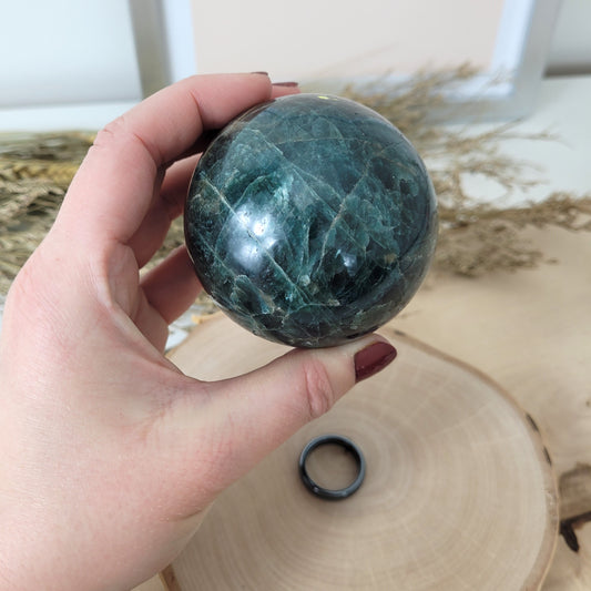 Apatit Kugel 6,5cm Durchmesser