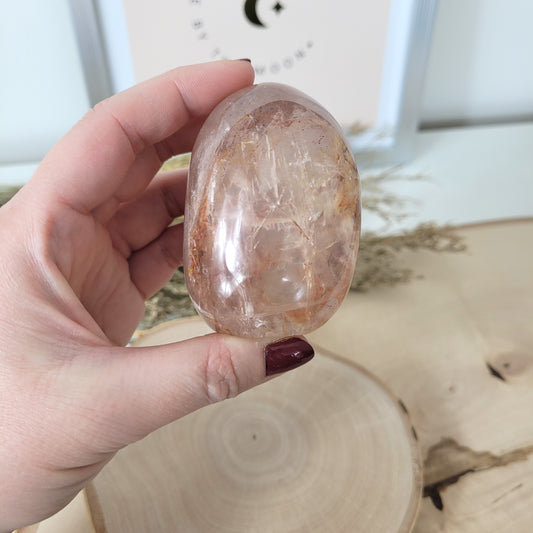 Feuerquarz Red Healer Freiform 6,6 x 4,9cm, 246g