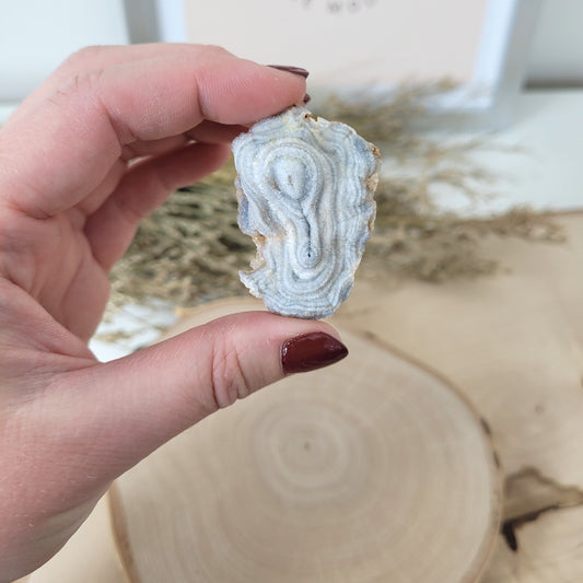 Chalcedon Rose A-Qualität 4,4 x 2,7cm