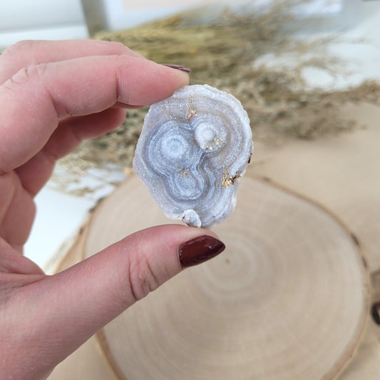 Chalcedon Rose A-Qualität 4,3 x 3,5cm