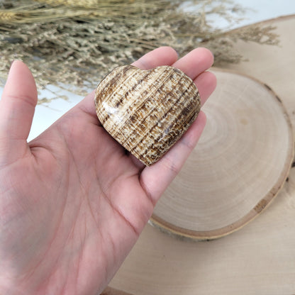 Aragonit Herz 5,2 x 5,6cm