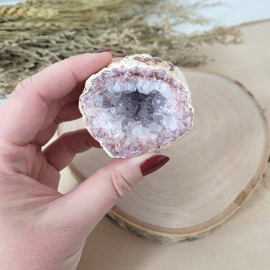 Pink Amethyst Geode 5,1 x 4,1cm