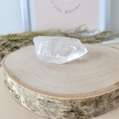 Lemurien Bergkristall Naturspitze Rohkristall 5,3 x 3cm