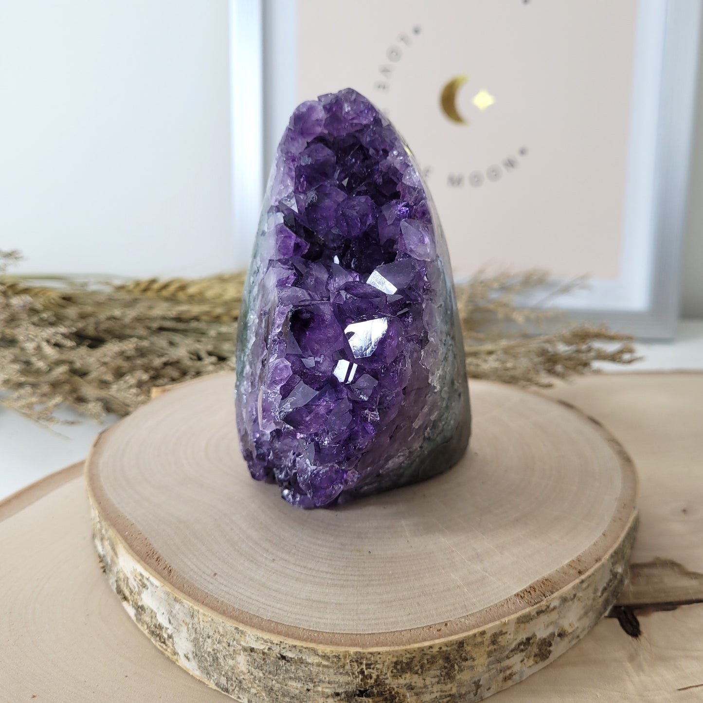 Amethyst Kristalldruse 10,1 x 6cm, 598g, Uruguay Amethyst