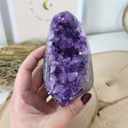 Amethyst Kristalldruse 10,1 x 6cm, 598g, Uruguay Amethyst