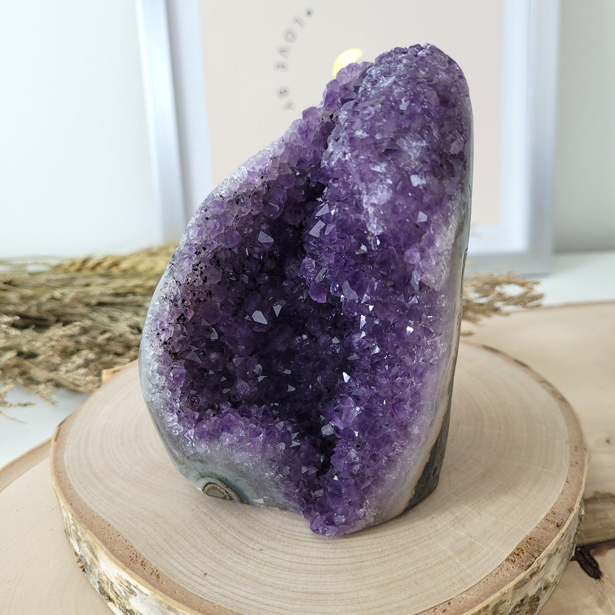 Amethyst Kristalldruse 10,2 x 6,9cm, 707g