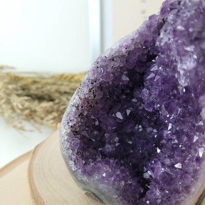 Amethyst Kristalldruse 10,2 x 6,9cm, 707g