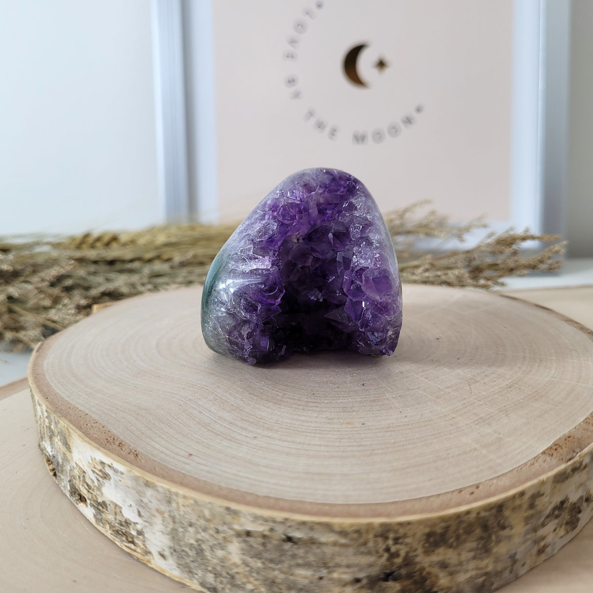 Amethyst Kristalldruse 4,6 x 4,8cm, 130g, Uruguay Amethyst
