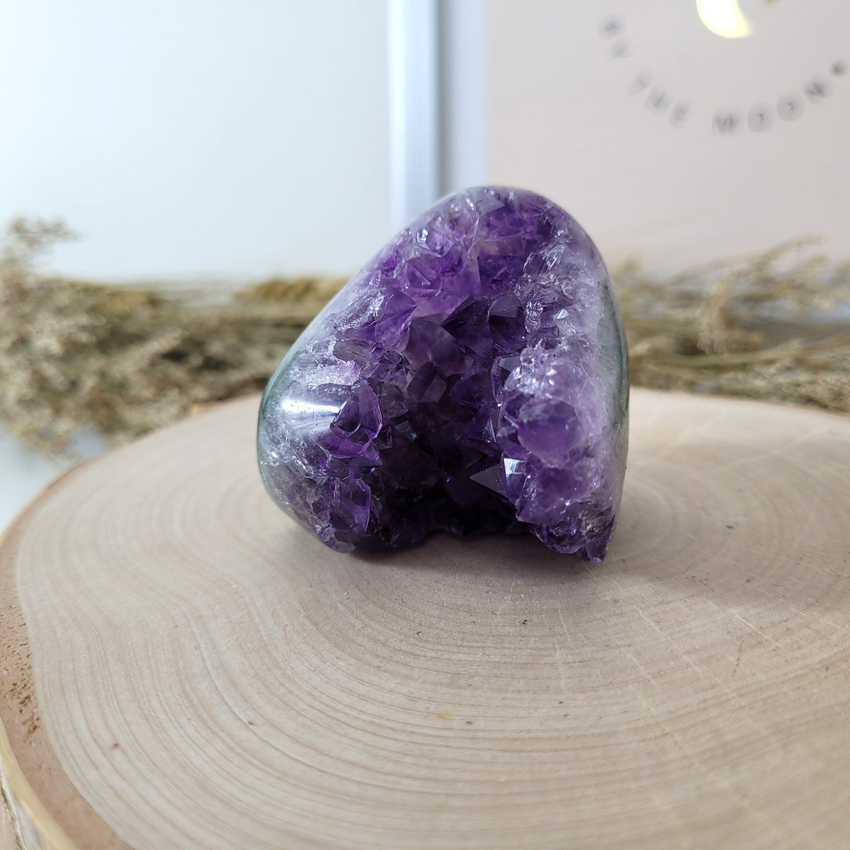 Amethyst Kristalldruse 4,6 x 4,8cm, 130g, Uruguay Amethyst