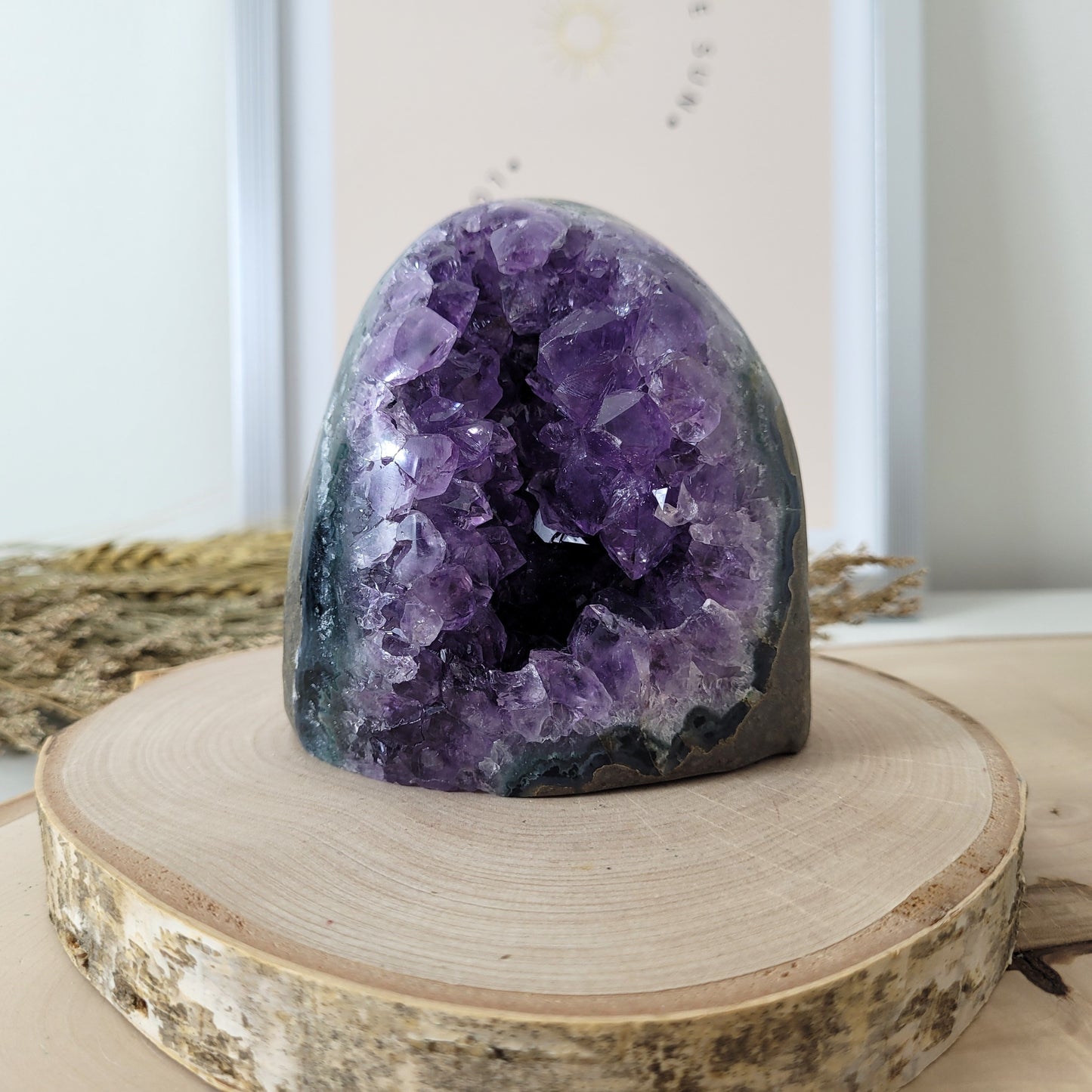 Amethyst Kristalldruse 8,9 x 8,6cm, 696g, Uruguay Amethyst