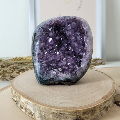 Amethyst Kristalldruse 9,4 x 8,6cm, 501g