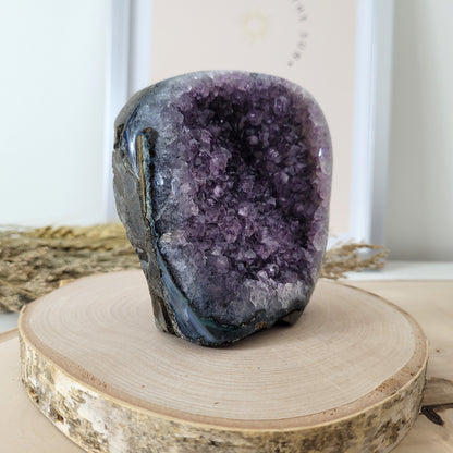 Amethyst Kristalldruse 9,4 x 8,6cm, 501g