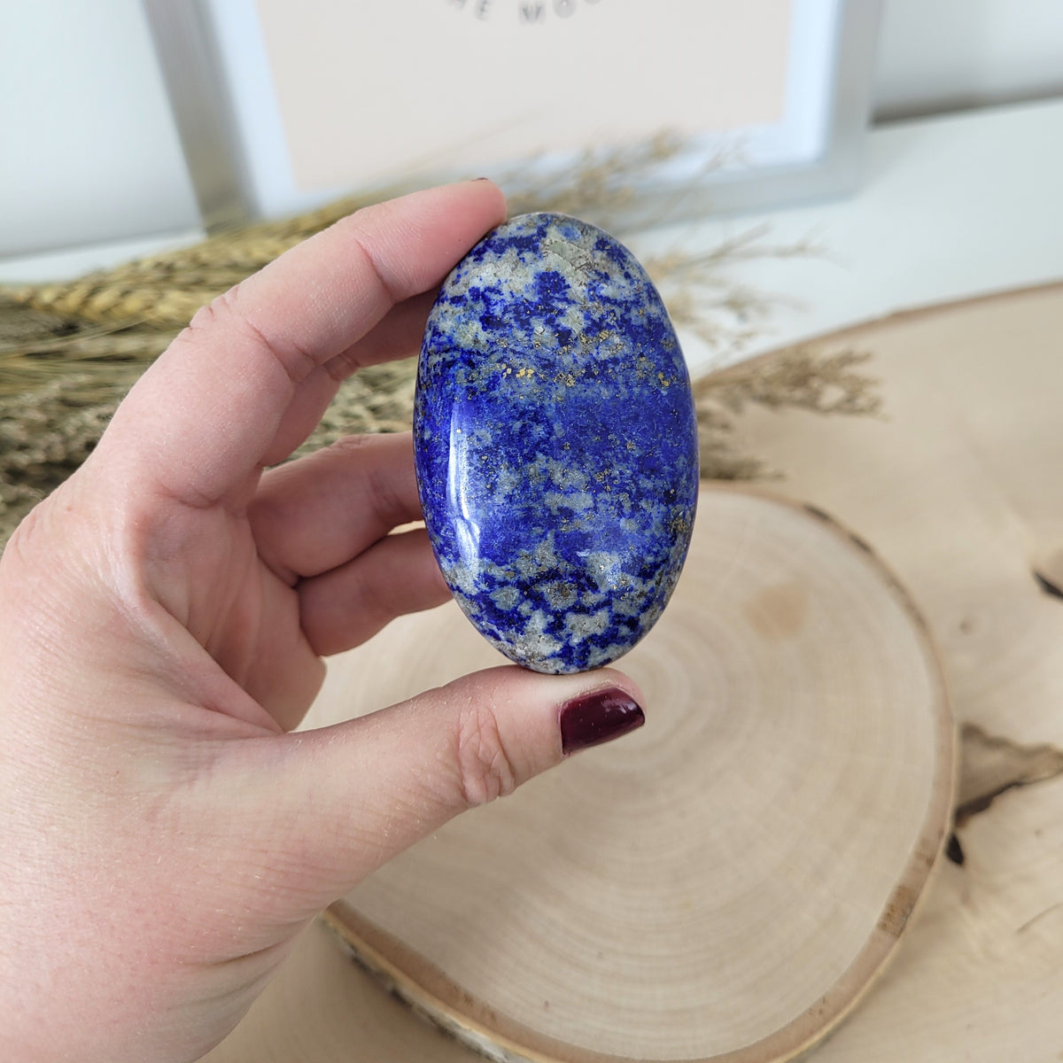 Lapis Lazuli Handstein 6,6 x 4,1cm, 99g