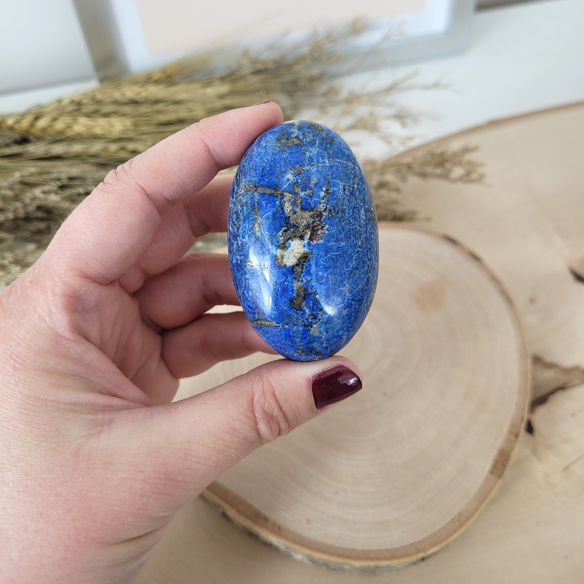 Lapis Lazuli Handstein 6 x 3,7cm, 92g