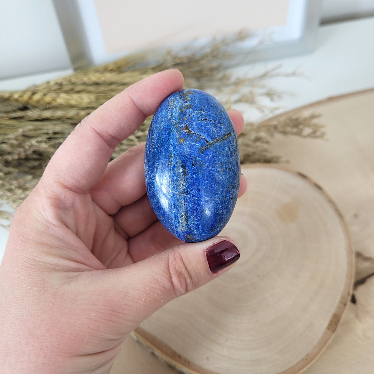 Lapis Lazuli Handstein 6 x 3,7cm, 92g