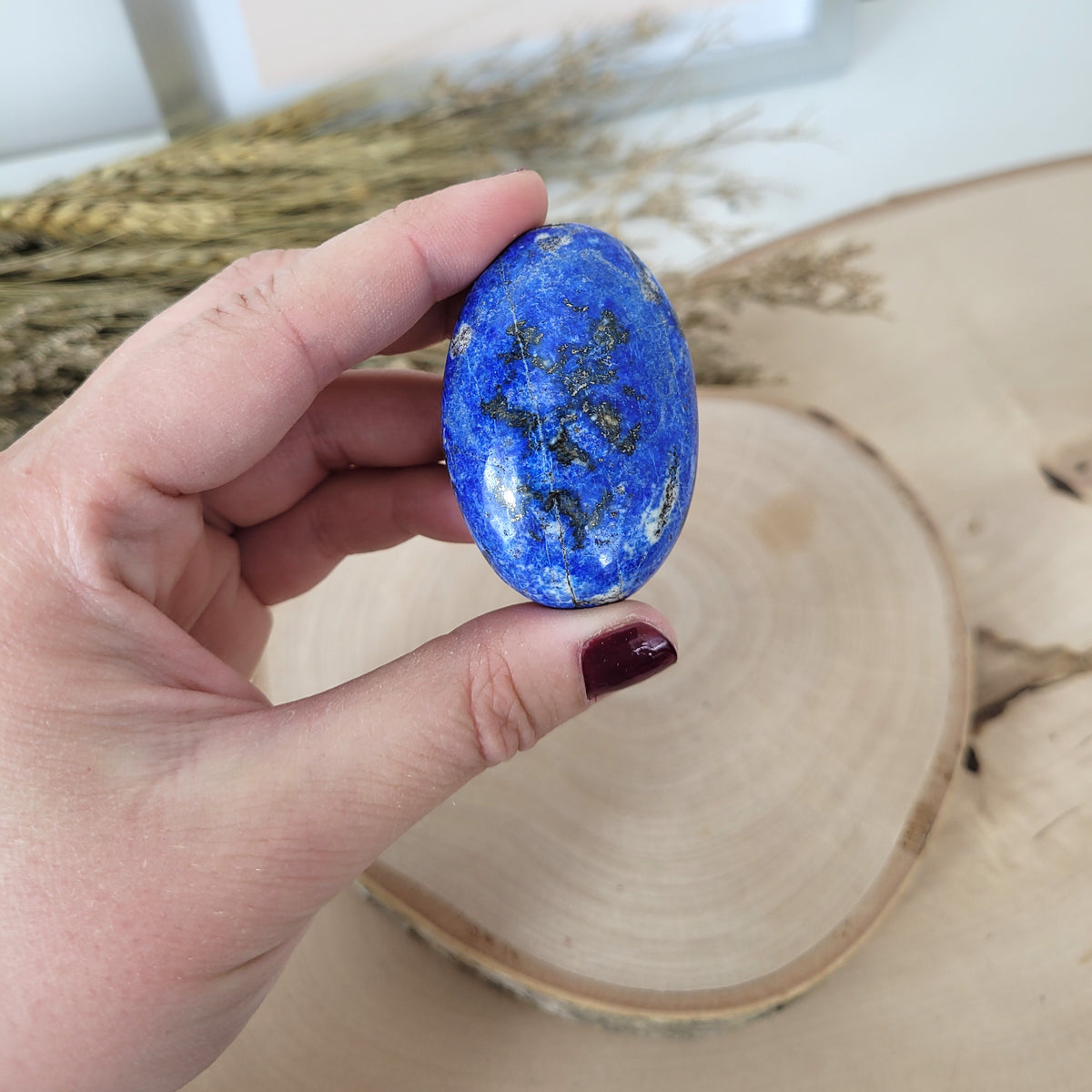 Lapis Lazuli Handstein 5 x 3,3cm, 55g