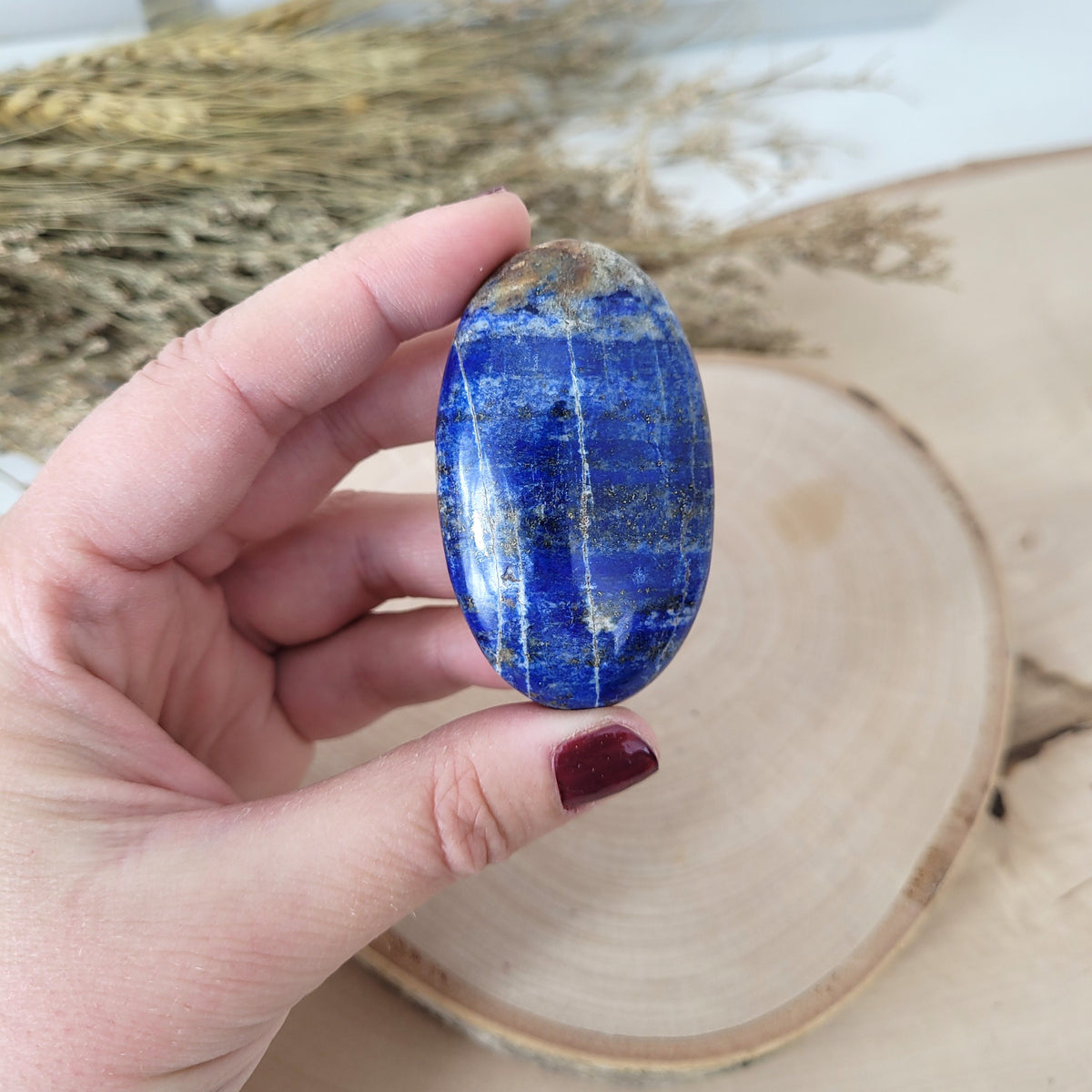 Lapis Lazuli Handstein 5,6 x 3,3cm, 63g