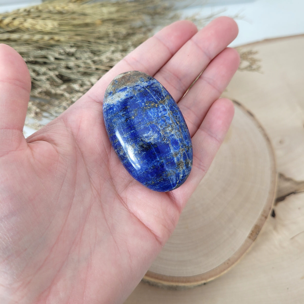 Lapis Lazuli Handstein 5,6 x 3,3cm, 63g