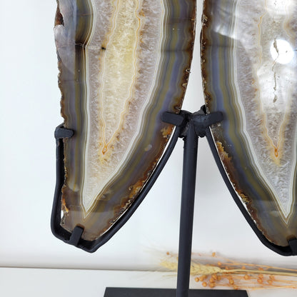 Achat Flügel / Schmetterling XXL auf Metallständer 54 x 23cm, 5,9kg Statement Piece