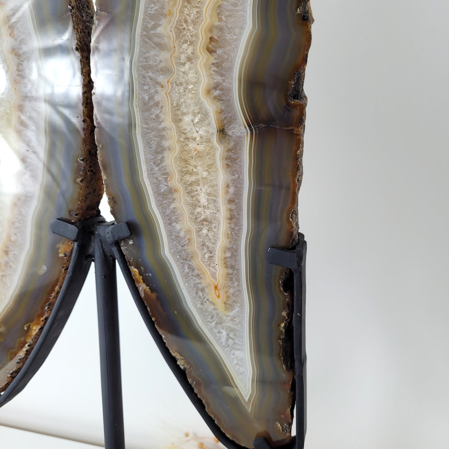 Achat Flügel / Schmetterling XXL auf Metallständer 54 x 23cm, 5,9kg Statement Piece