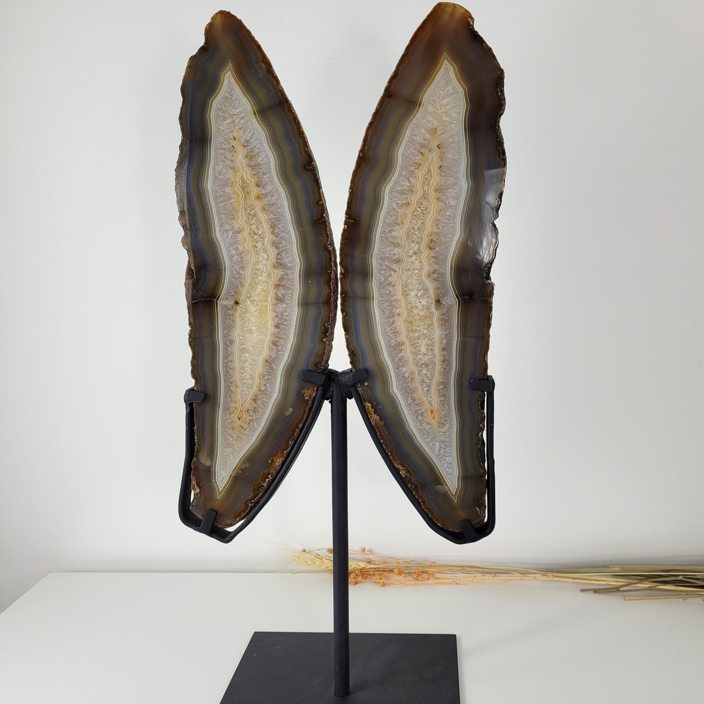 Achat Flügel / Schmetterling XXL auf Metallständer 54 x 23cm, 5,9kg Statement Piece