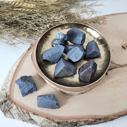 Hämatit Itabirit Rohstein ca. 3-4cm