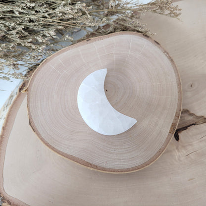 Selenit Mond 6cm