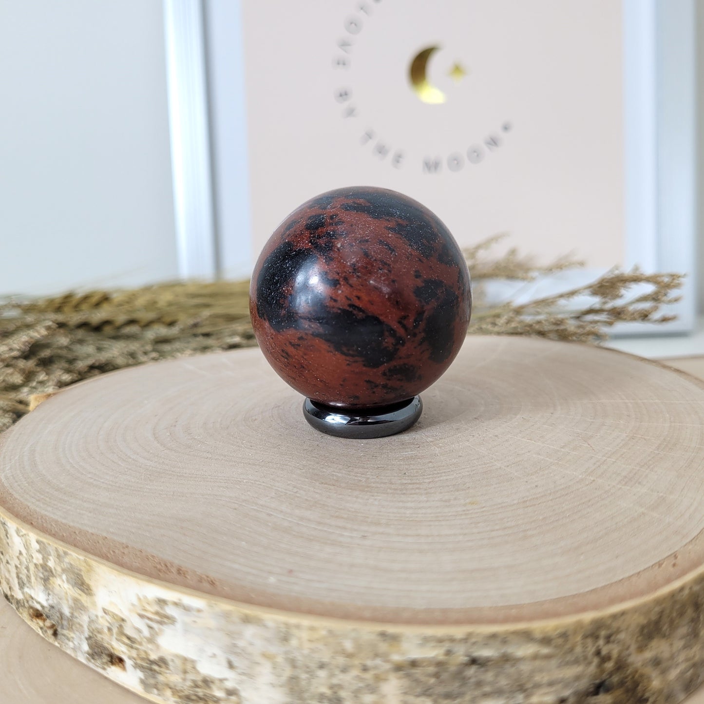 Mahagoni Obsidian Kugel 4,2cm Durchmesser