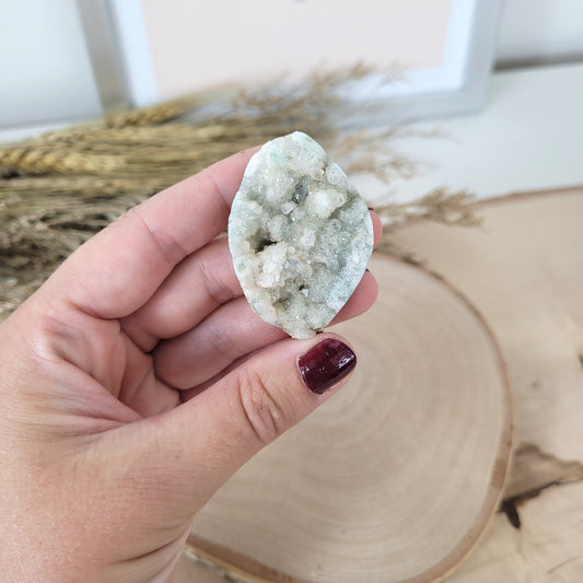 Druzy Ozean Jaspis Handstein