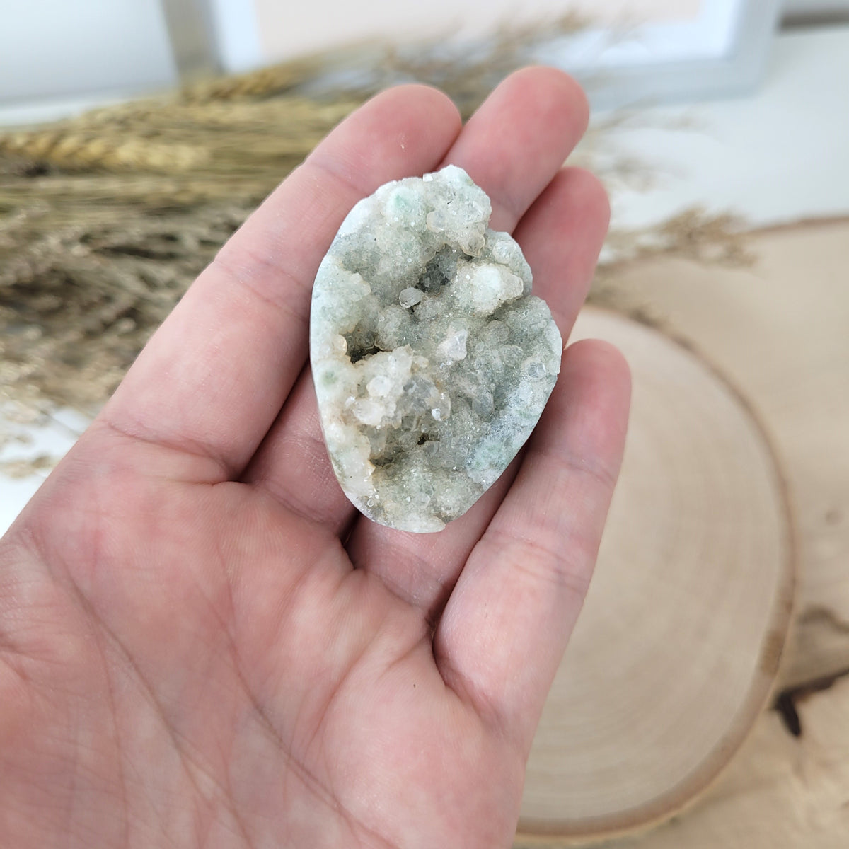 Druzy Ozean Jaspis Handstein
